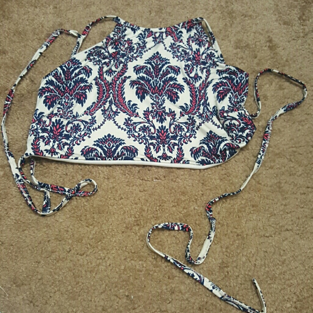 wrap around crop top